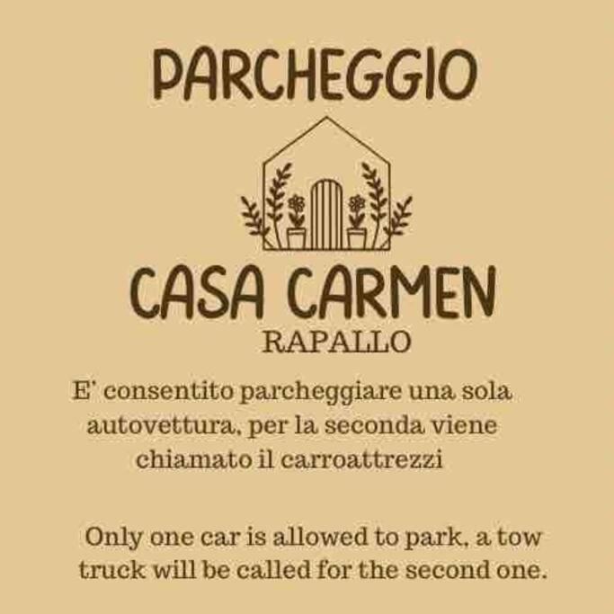 Casa Carmen Rapallo Citra 010046-Lt-2165 Eksteriør bilde